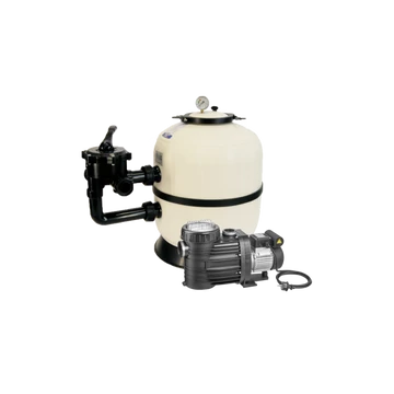 Aquarius szűrő szett Badu TOP II szivattyúval 12m3/h side Aquarius szűrő szett Badu TOP II szivattyúval 12m3/h side